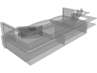 Sling Sofa 3D Model