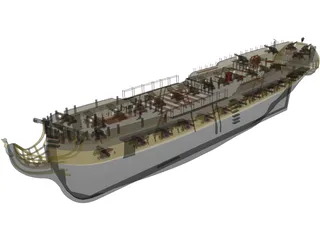 HMS Surprise 3D Model