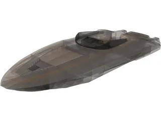 Speed Boat 3D Model