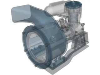 Compressor 3D Model