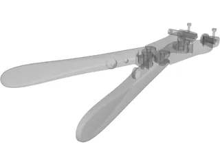 Hand Perforator 3D Model
