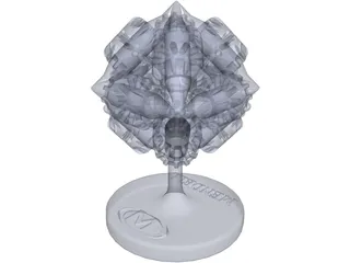 Mendell Brain Gear 3D Model