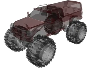 Ford Super Duty 3D Model