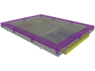 Monitor 3D Model