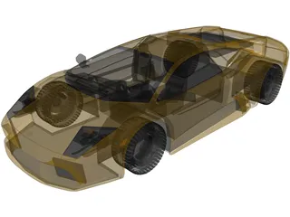 Lamborghini Murcielago 3D Model