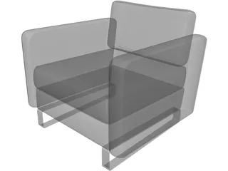 Armchair 3D Model