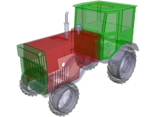 Tractor 3D Model