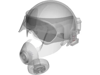 Helmet 3D Model