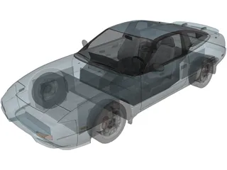 Nissan 240SX 3D Model