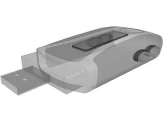 MP3 Player 3D Model