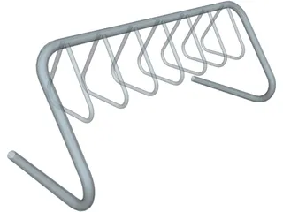 Bike Rack 3D Model