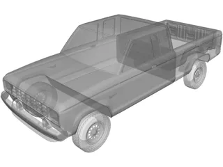 Ford Ranger LTX (1998) 3D Model