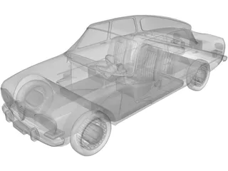 Alfa Romeo Giulia (1970) 3D Model