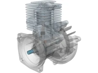 Engine 3D Model