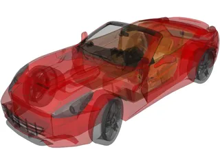 Ferrari California 3D Model