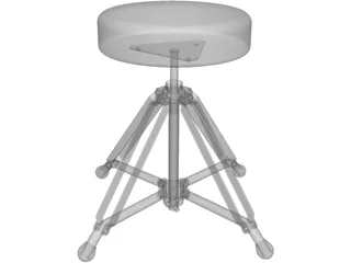 Drum Chair 3D Model