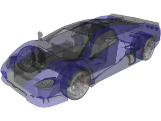 SSC Ultimate Aero 3D Model