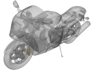 Suzuki Hayabusa 3D Model