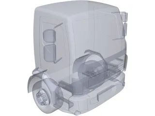 Volvo FL Cabin 3D Model