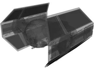 Star Wars Tie Fighter 3D Model