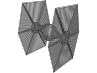 Star Wars Tie Fighter 3D Model