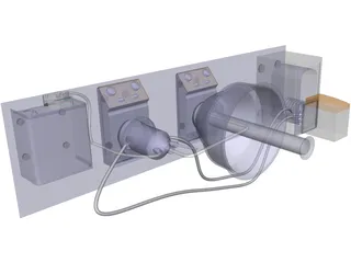 Hydrogen Reactor 3D Model