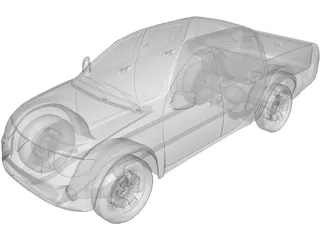 Mitsubishi L 200 3D Model