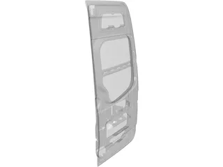 Mercedes-Benz Sprinter Rear Door 3D Model