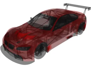 BMW M3 GT2 3D Model