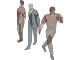 People Collection 3D Model