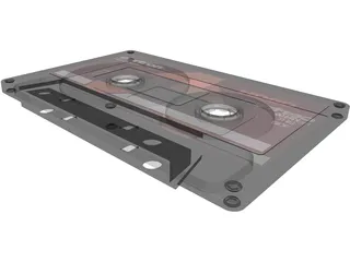 Cassette Tape 3D Model