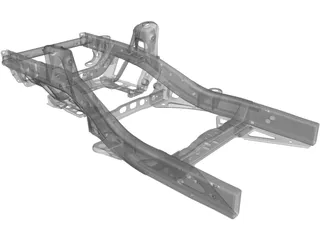 GMT360 Front Frame Assembly 3D Model