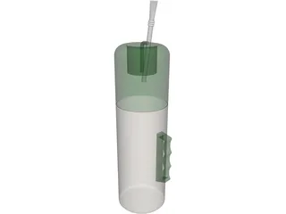 Vacuum Bottle (Termo mate) 3D Model