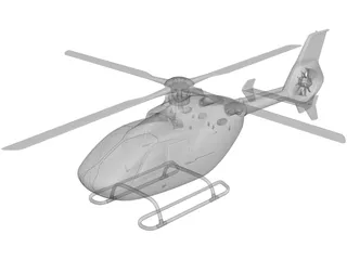 Eurocopter EC-135 3D Model