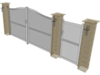 Gate 3D Model