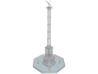 Eagle Monument 3D Model