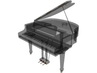 Piano 3D Model