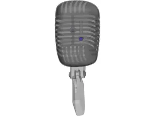 Microphone 3D Model