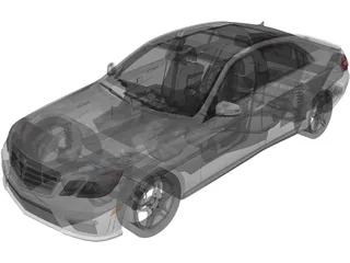 Mercedes-Benz E63 AMG (2011) 3D Model