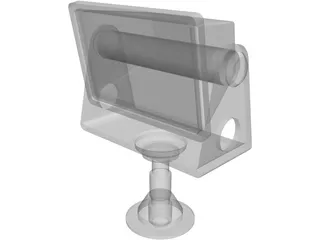 Halogen Floodlight 3D Model