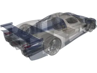 Maserati MC12 3D Model