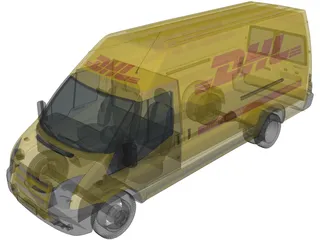 Ford Transit Jumbo 3D Model