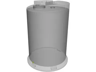 Chemical Tank 3D Model