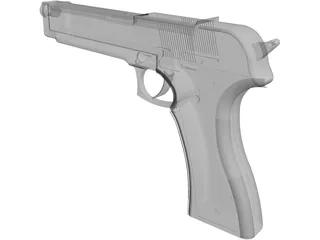 Beretta FS92 3D Model