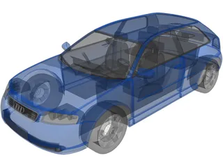 Audi A3 3D Model