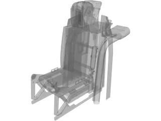 Ejection Seat 3D Model