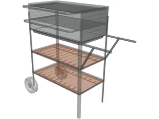 Grill 3D Model