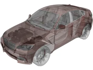 BMW X6M 3D Model