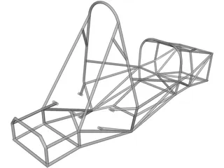 Chassis FSAE 3D Model