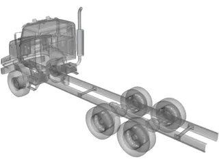 Western Star 5800 3D Model